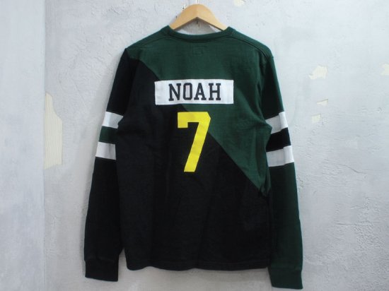 NOAH NYC 'Split Scrimmage Top'長袖 Tシャツ ロンT フットボール