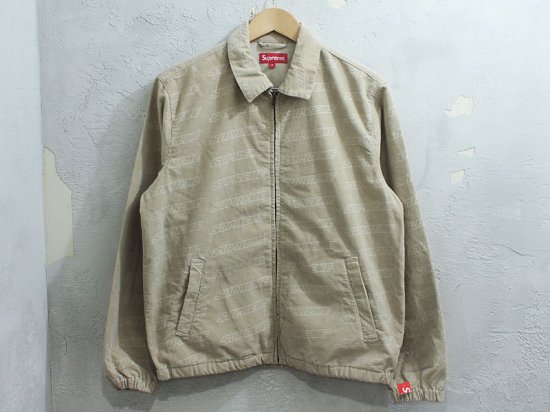 Supreme 'Debossed Logo Corduroy Jacket'コーデュロイ ジャケット