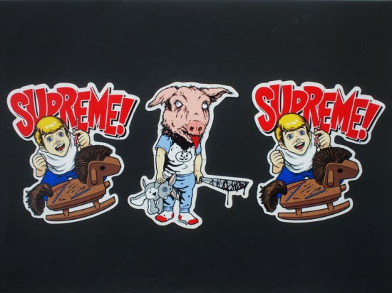 Supreme 'Sean Cliver Sticker Set'ステッカー 2種 3枚セット Motel ...