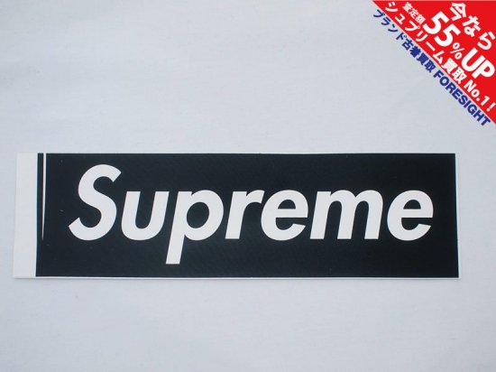 初期 Supreme 'Carbon Fiber Box Logo Sticker'ボックスロゴ ...