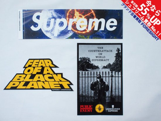 Supreme×UNDERCOVER×Public Enemy 'Sticker Set'ステッカー 3