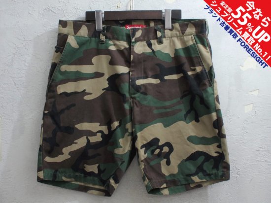 Supreme 'Work Short'ワークショーツ ショートパンツ Woodland