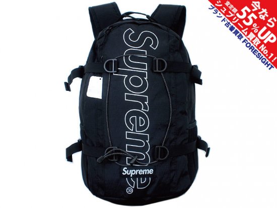 18aw Supreme Backpack BLACK
