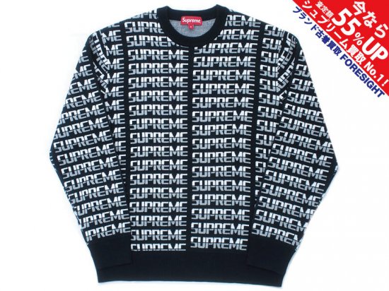 Supreme 'Repeat Sweater'リピート セーター ニット シュプリーム 黒