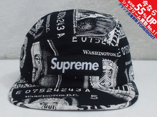 Supreme 'Franklin Camp Cap'キャンプキャップ ベンジャミン