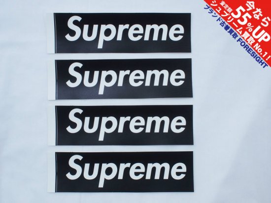 初期 Supreme 'Carbon Fiber Box Logo Sticker Set'カーボン 