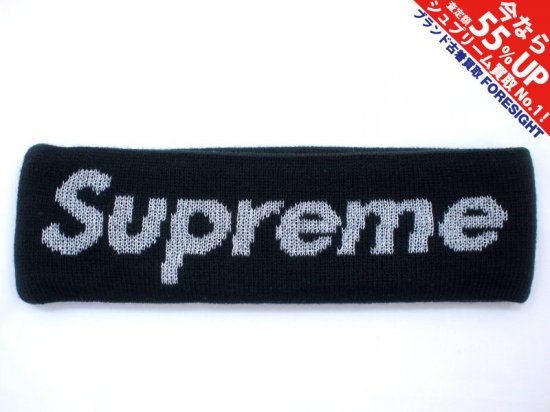 Supreme 'New Era Reflective Logo Headband'ニューエラ ヘッド