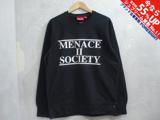 スウェットsupreme Menace crewneck - スウェット