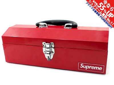 Supreme ‘Metal Toolbox’メタルツールボックス 工具箱 赤 レッド シュプリーム - ブランド古着の買取販売フォーサイト
