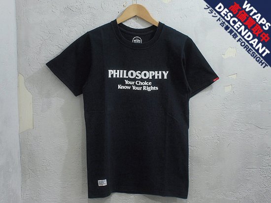 WTAPS 'PHILOSOPHY'Tシャツ フィロソフィー WAY OF LIFE 