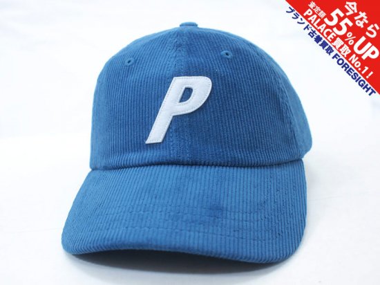 PALACE Skateboards 'Corduroy P 6-Panel Cap'キャップ