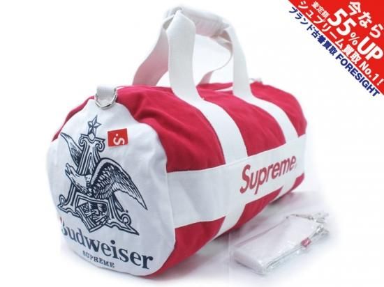 supreme budweiser duffle bag