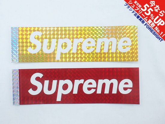 Supreme 'Holographic Box Logo Sticker Set'ホログラム ボックス