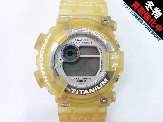 人気商品ランキング カシオ G-SHOCK フロッグマン DW-8201WC-7T