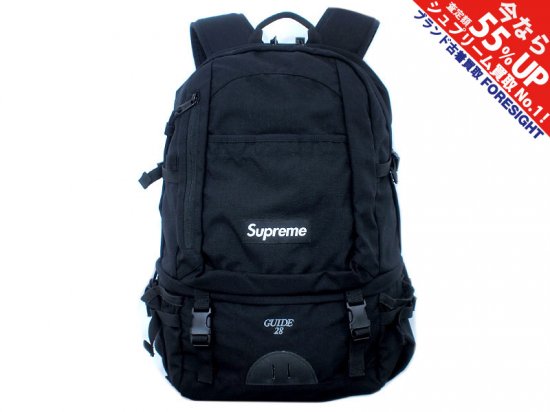 Supreme 'Backpack'バックパック リュック 10SS GUIDE 28 黒