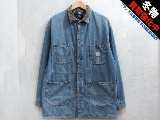 RRL RALPH LAUREN デニム カバーオール デニムジャケット M 初期 USA製