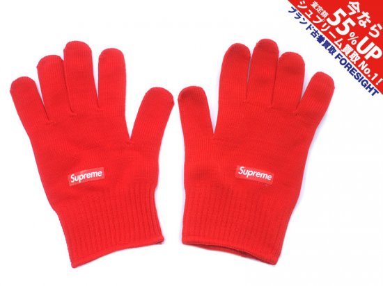 Supreme 'Knitted Gloves'ニットグローブ 手袋 軍手 Box Logo ボックス