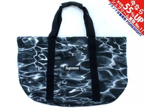 Supreme 'Ripple Packable Tote'パッカブル トートバッグ Bag 黒