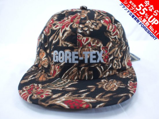 Supreme 'GORE-TEX 6 Panel Cap'ゴアテックス キャップ Flower