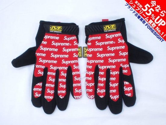 Supreme×Mechanix 'Original Work Gloves'グローブ メカニクス 手袋 赤 