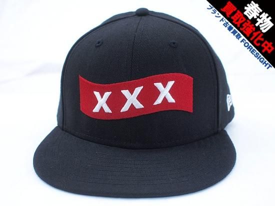 GOD SELECTION XXX 'NEW ERA CAP'ニューエラ キャップ ウェーブロゴ