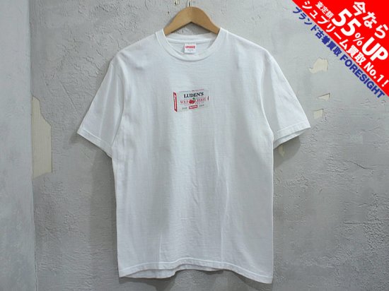 Supreme 'Luden's Tee'Tシャツ ルーデンズ シュプリーム S ホワイト 白