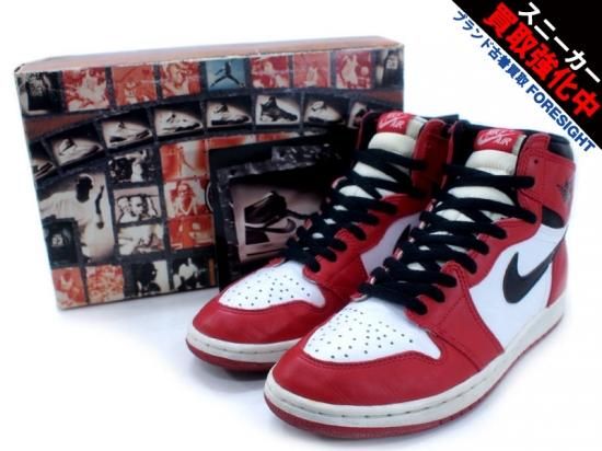 ナイキ AIR JORDAN 1 CHICAGO 130207-101 1994年製エアジョーダン1