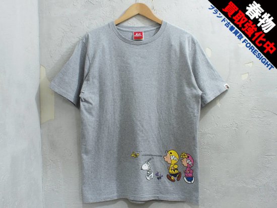 A BATHING APE×PEANUTS 'SHARK SNOOPY AND FRIENDS TEE'Tシャツ