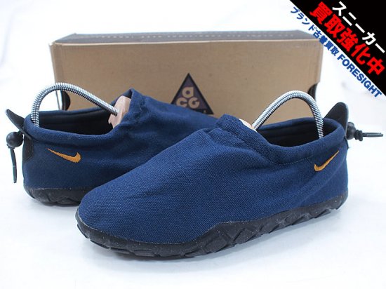 NIKE AIR MOC CANVAS SC エアモック キャンバス ネイビー 紺 9