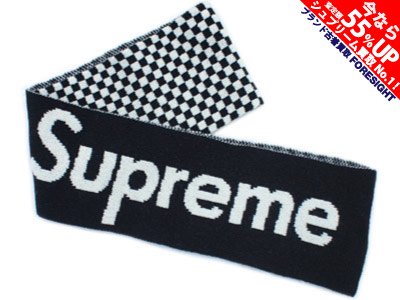 Supreme 'Taxi Scarf'タクシースカーフ マフラー チェッカーフラッグ