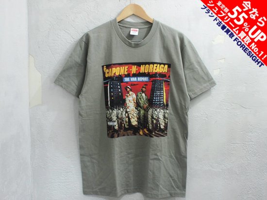 Supreme 'The War Report Tee'Tシャツ ボックスロゴ カポーンアンドノリエガ CNN シュプリーム オリーブ L -  ブランド古着の買取販売フォーサイト オンラインストア