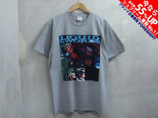 Supreme 'Liquid Swords Tee'Tシャツ リキッドソード シュプリーム GZA