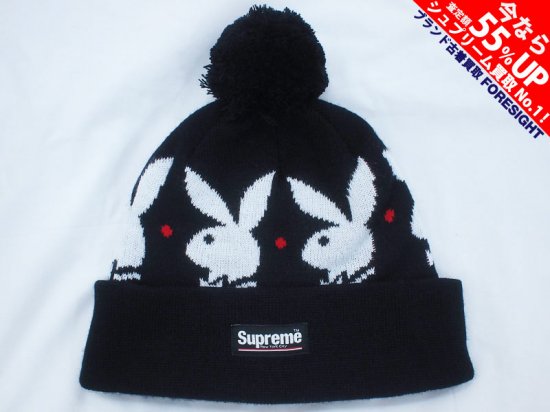 Supreme×Playboy 'Beanie'ビーニー ニットキャップ ボンボン