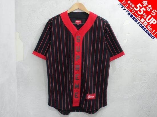 Supreme 'Vertical Logo Baseball Jersey'ベースボールジャージ Supreme 'Vertical Logo Baseball Jersey'ベースボールジャージ