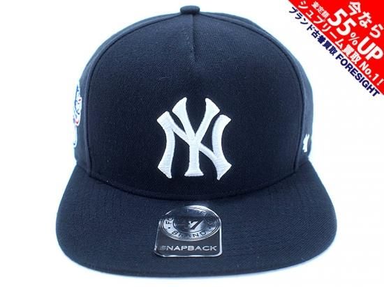 supreme yankees 47brand cap ヤンキース　ネイビー