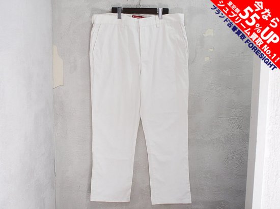Supreme 'Work Pant'ワークパンツ シュプリーム ホワイト 白 34 - ブランド古着の買取販売フォーサイト オンラインストア