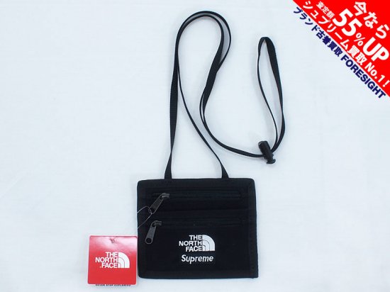 Supreme×THE NORTH FACE 'Travel Wallet'トラベルウォレット 黒