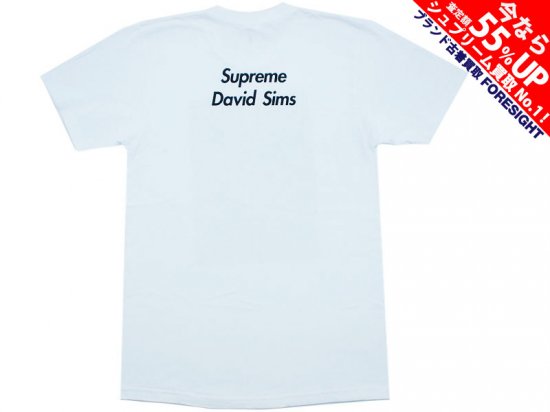 Supreme 'David Sims Tee'Tシャツ デヴィッドシムズ M 白 非売品