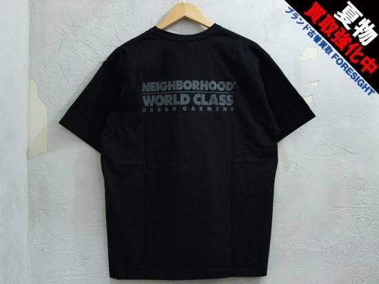 NEIGHBORHOOD 'FLAG / C-TEE . SS'Tシャツ フラッグ XL 黒