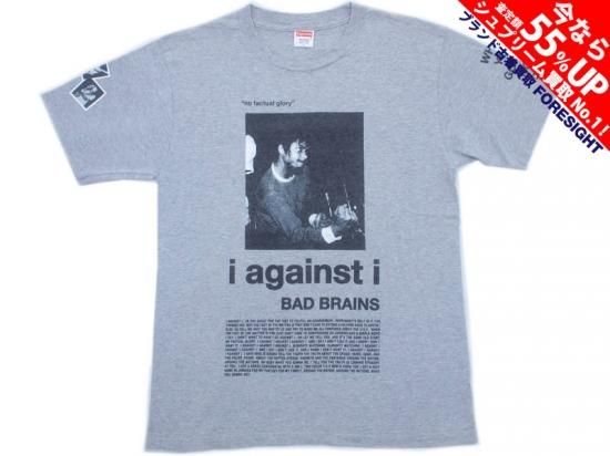 トップス 08ss Supreme Bad Brains I Against I Tee Supreme | Bad Brains I Against I Tee - UG.SHAFT