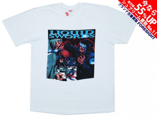 Supreme 'Liquid Swords Tee'Tシャツ リキッドソード シュプリーム GZA