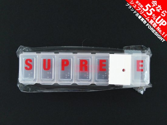 Supreme 'Weekday Pillbox'ピルボックス ウィークデイ プラスチック