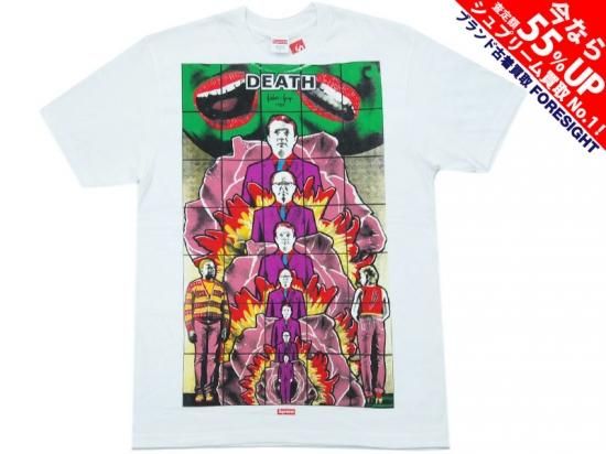 グランドセール Supreme×Gilbert ギルバート Tee'Tシャツ 'DEATH George & トップス
