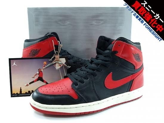 NIKE AIR JORDAN 1 RETRO 2001 エアジョーダン1 レトロ BRED ブレッド 