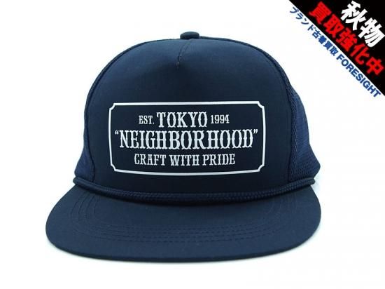 NEIGHBORHOOD 'BAR&SHIELD / EC-CAP'メッシュキャップ