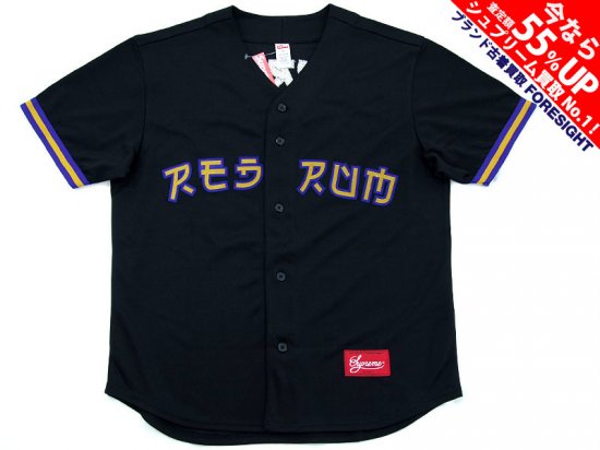 Supreme 'Red Rum Baseball Jersey'ベースボールジャージ ベースボール
