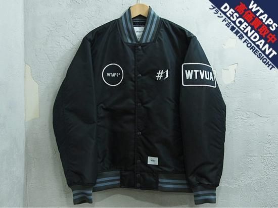 WTAPS BENCH JACKET NYLON SATIN NAVY - gcnm.edu.gh