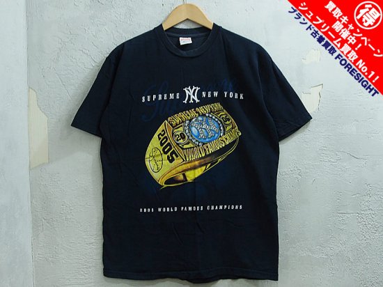 Supreme 'Champion Ring Tee'Tシャツ チャンピオン リング 指輪 ...