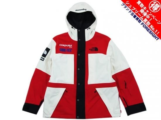 supreme/the north face パーカー 白 Ｌ