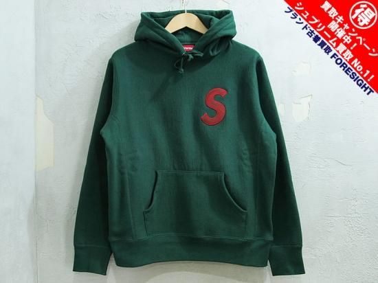 Supreme 'S Logo Hooded Sweatshirt'パーカー プルオーバー Sロゴ